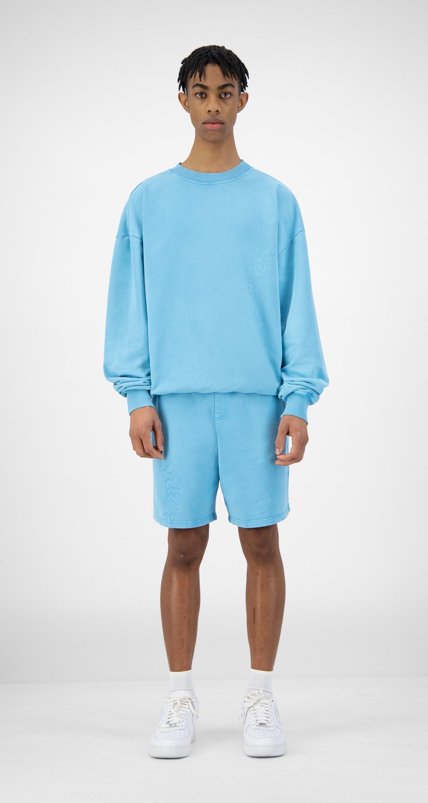 Daily Paper - Swedish Blue Kerspla Sweater - Men Rear