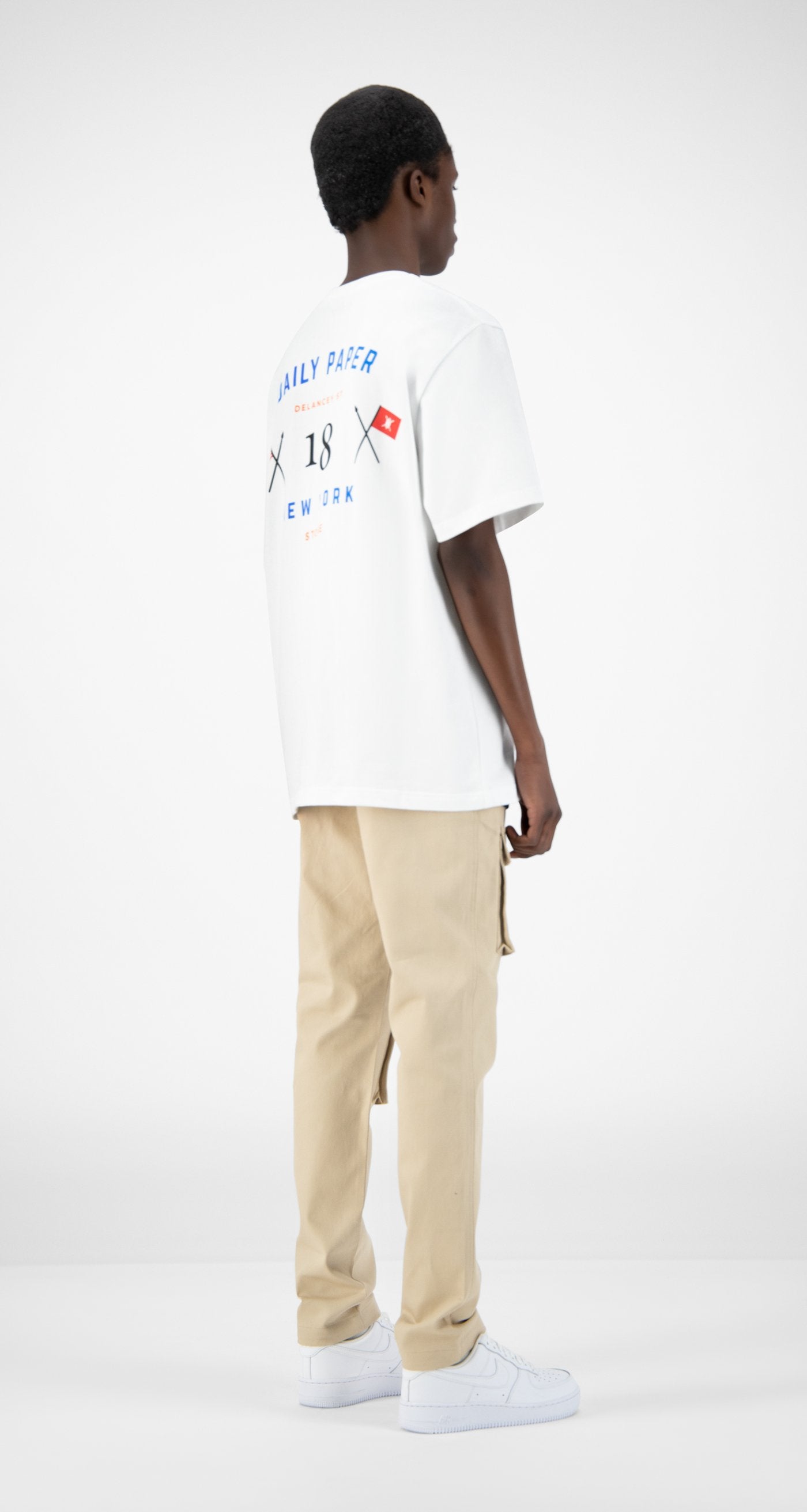 DP - White NYC Store T-Shirt - men - rear