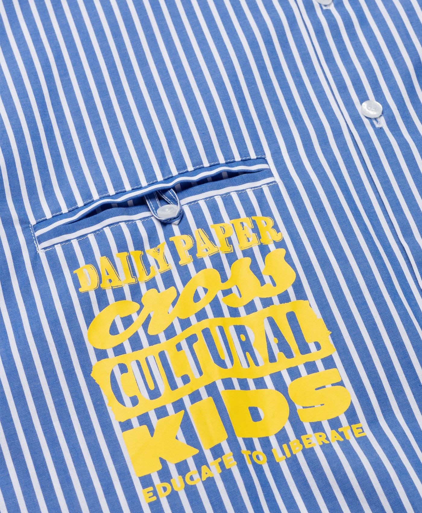 DP - Blue White Stripe Masin Shirt - Packshot