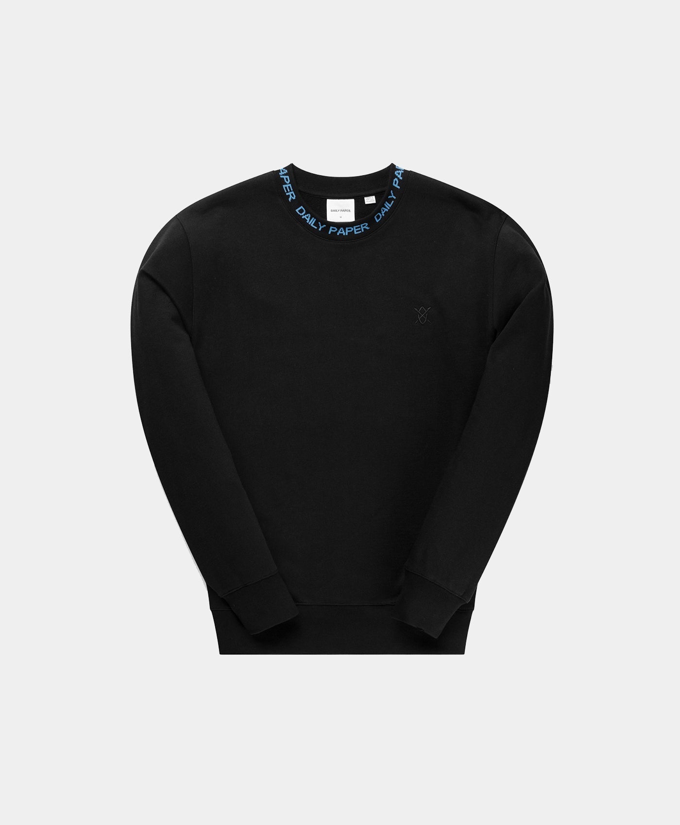 DP - Black Blue Erib Sweater - Packshot - Front