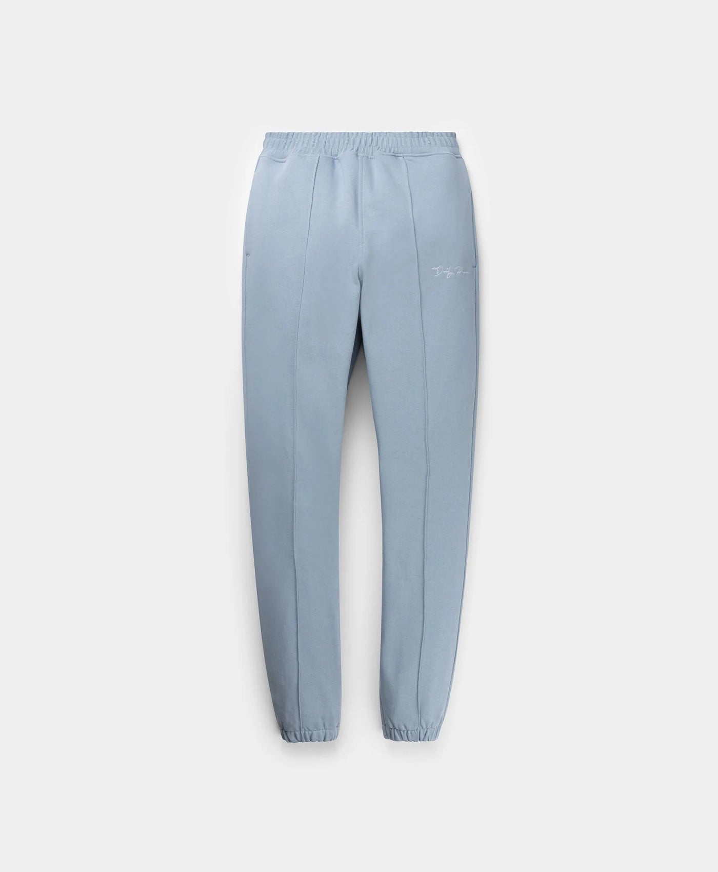 DP - Rainwashed Blue Ety Script Jog Pants - Packshot - Front