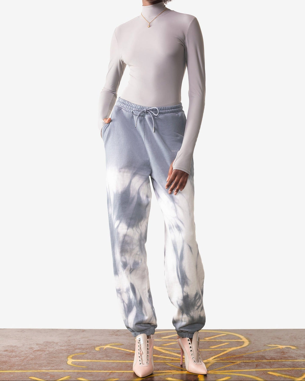 Daily Paper - Smoke Grey Len Pants - Women Rear