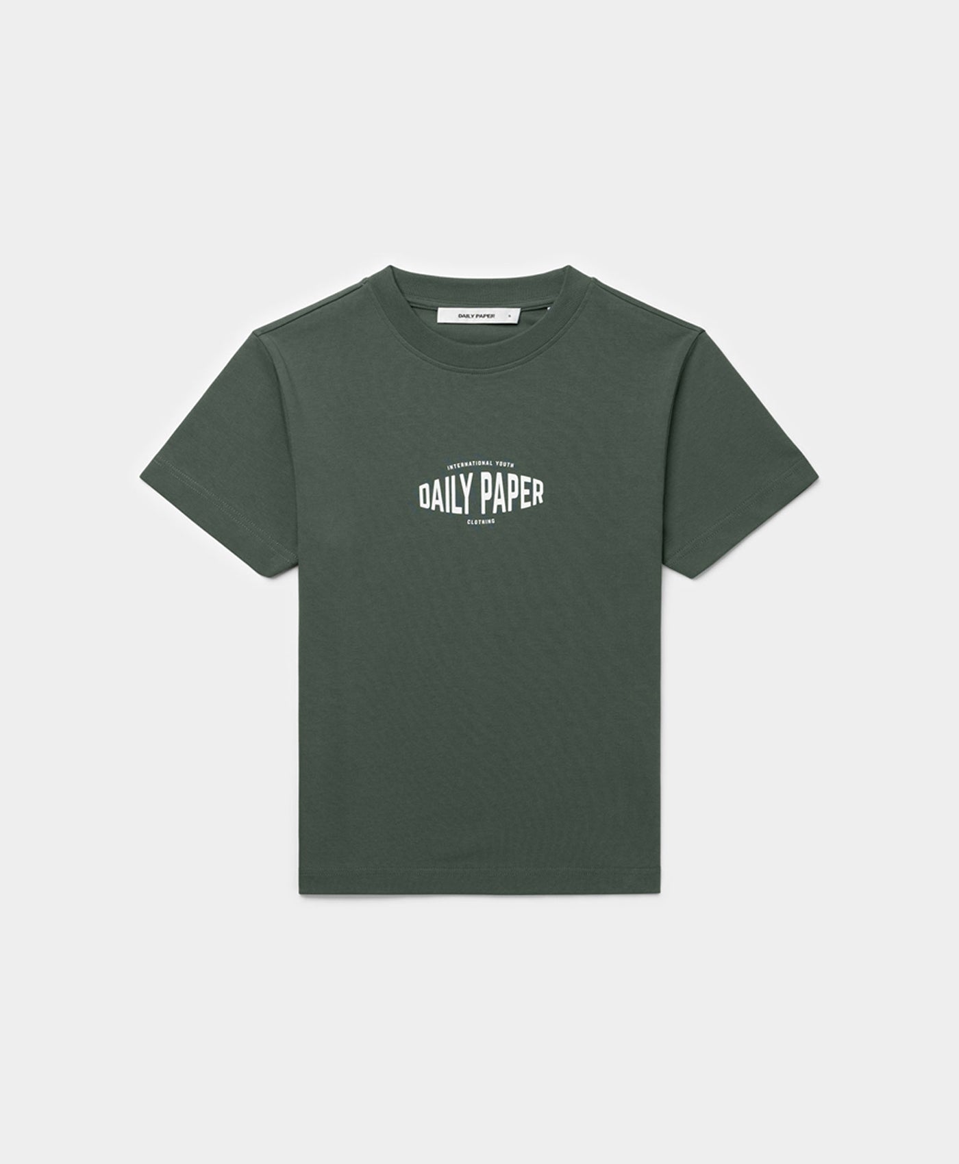 DP - Chic Green Estan Youth T-Shirt - Packshot - Front