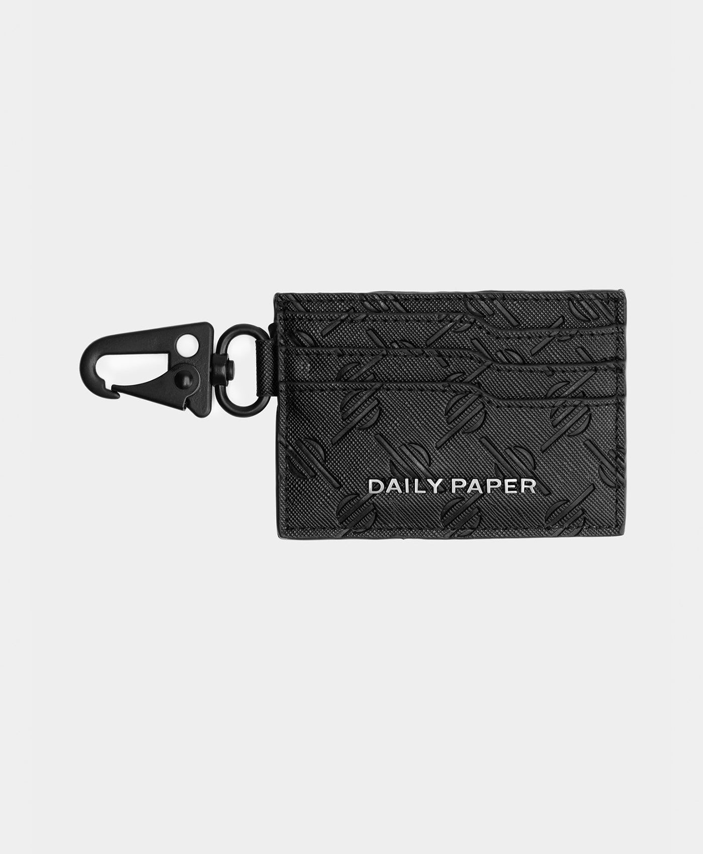 Daily Paper Black Monogram Necard Keychain