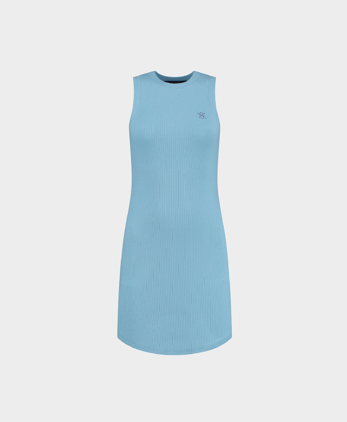 DP - Blue Mila Dress - Packshot - Front