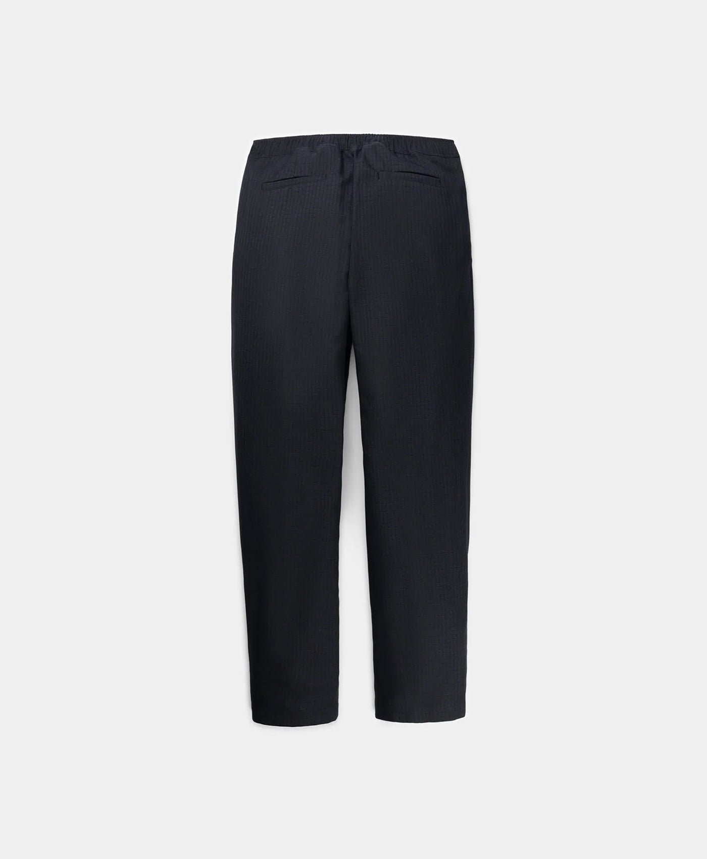 DP - Grey Blue Check Nashad Pants - Packshot - Rear