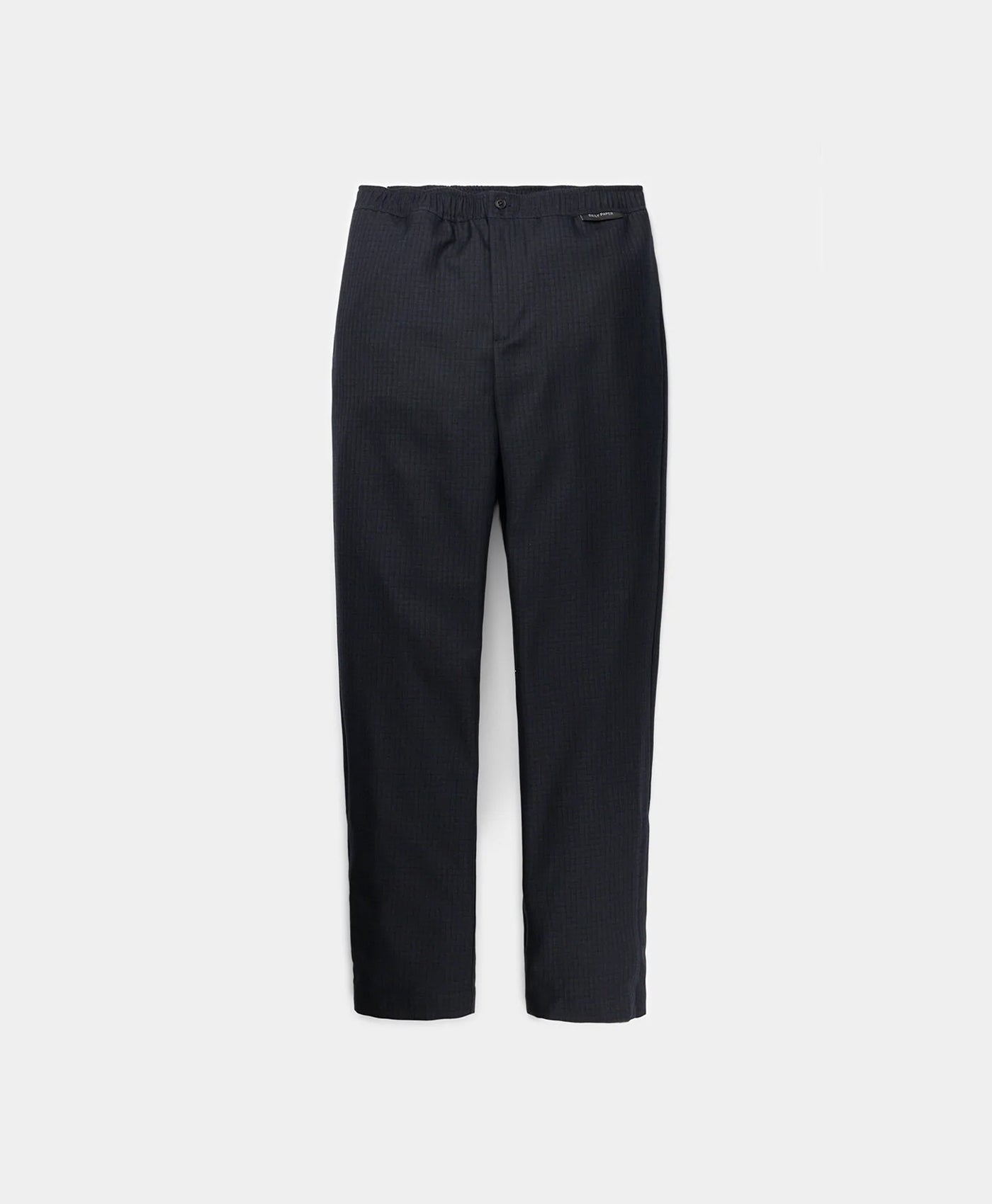 DP - Grey Blue Check Nashad Pants - Packshot - Front