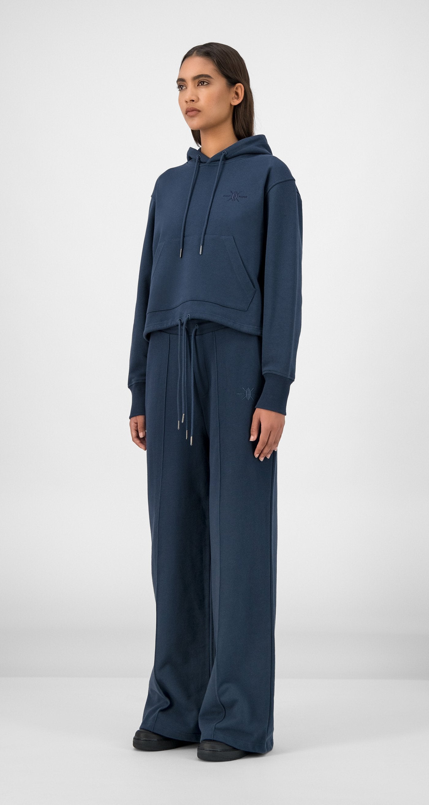 Daily Paper - Navy Gowa Hoody Wmn