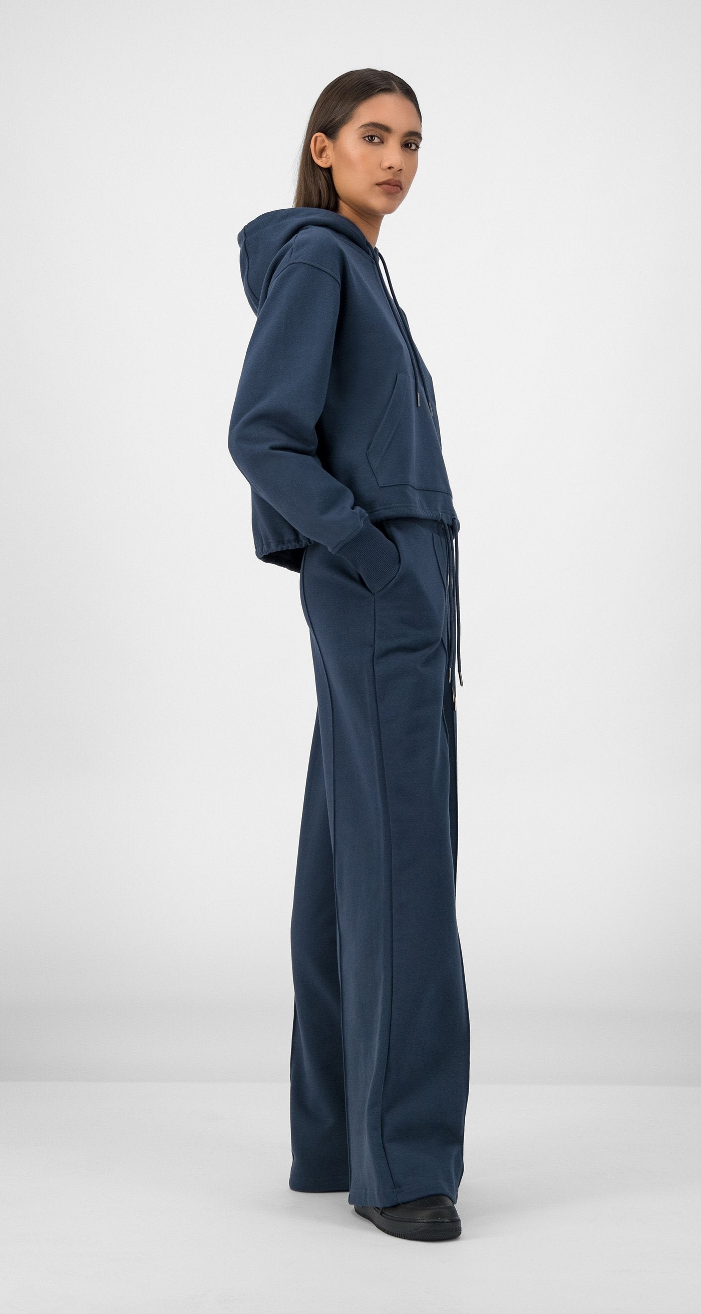 Daily Paper - Navy Gowa Hoody Wmn